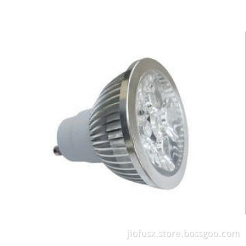 Warm White GU10 4 * 1W LED Spotlight Bulbs With Elegant Sur